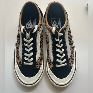 Vans old skool leopard